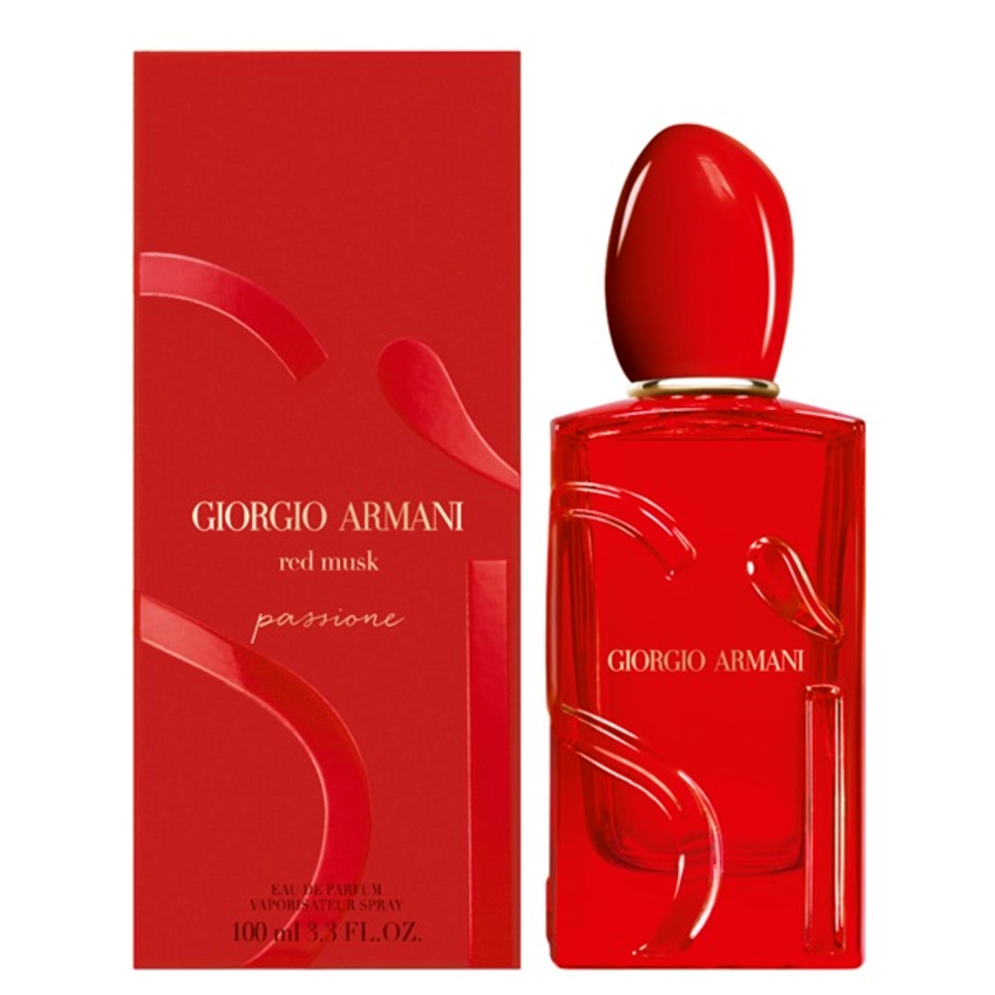 100 ML ARMANI Si Si Passione Red Musk Eau de Parfum 1 of 6
