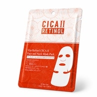35 G MITOMO Natural Vita Retinol CICA II Face and Neck Maszk Pack  