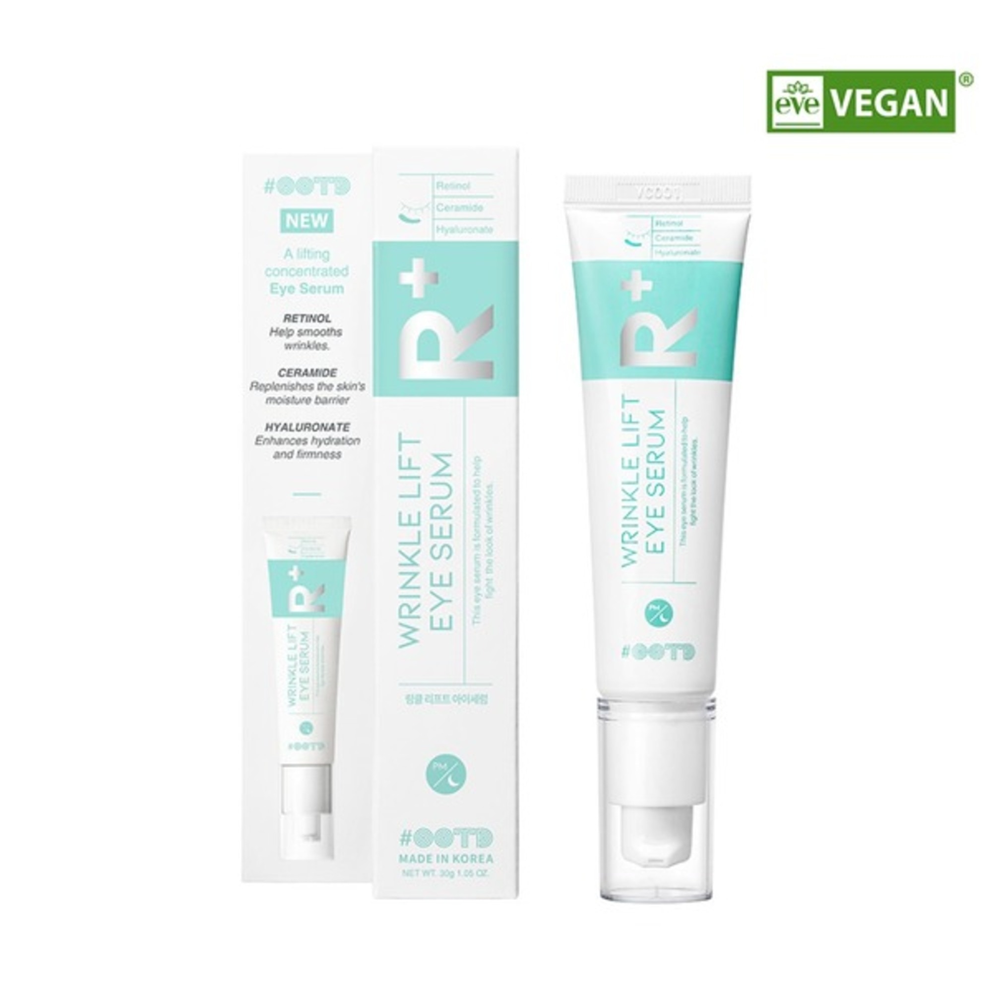 30 GR OOTD Wrinkle Lift Eye Wrinkle Lift Szemkörnyék szérum 1 of 3