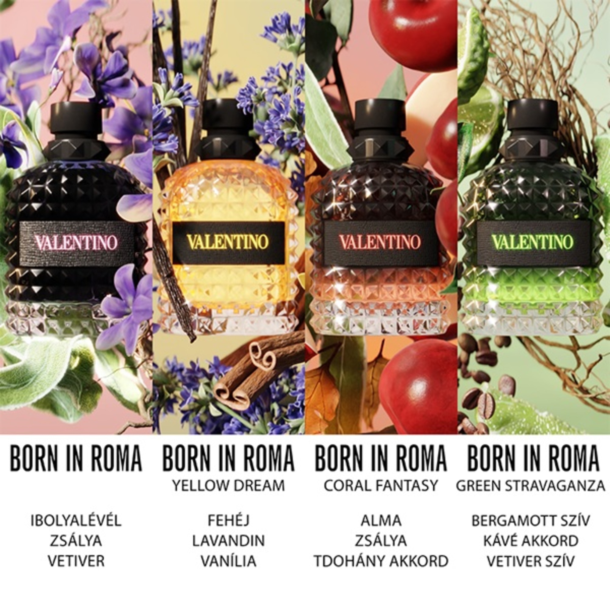 BORN IN ROMA CORAL FANTASY UOMO Eau de Toilette