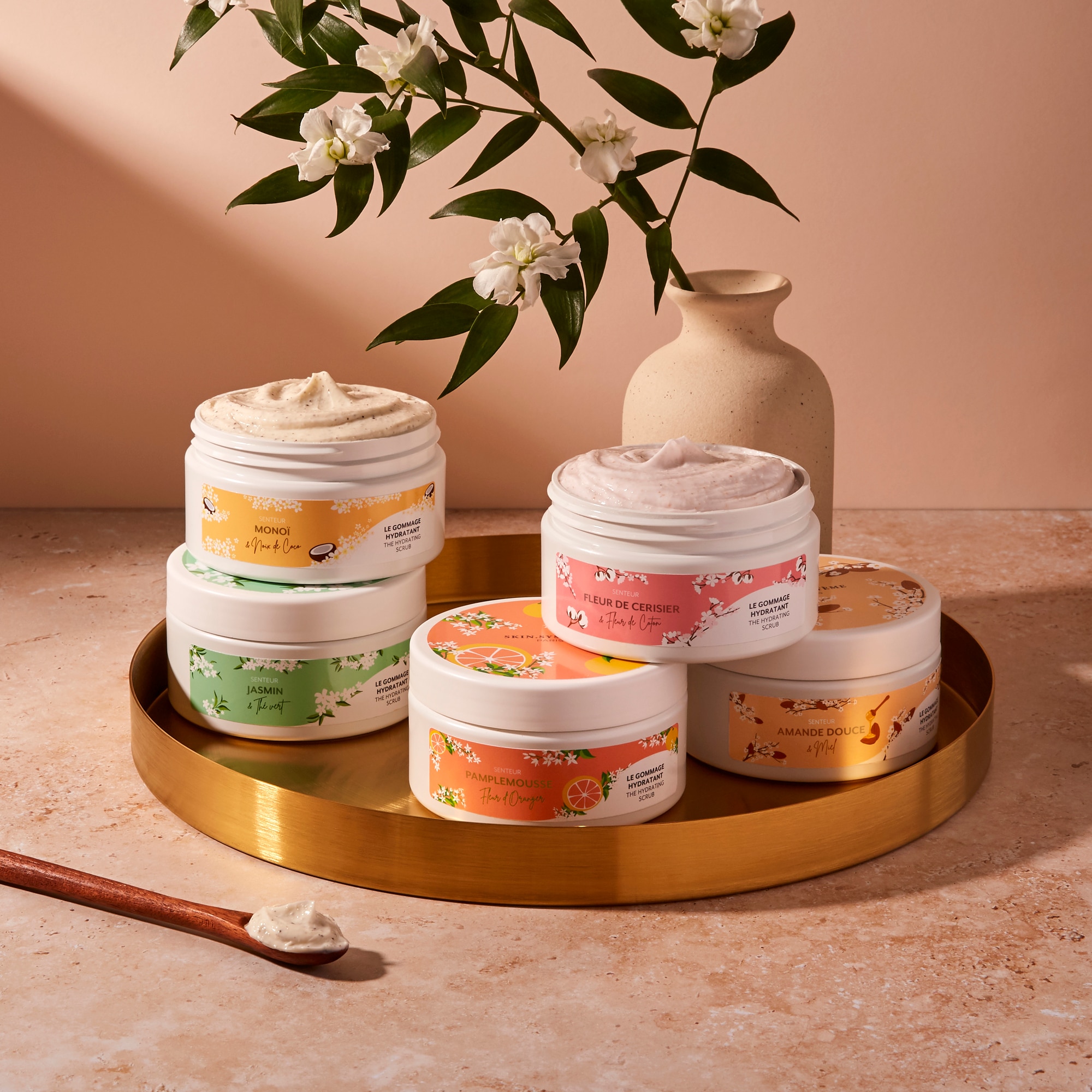 Cherry Blossom Cotton Flower Testradír