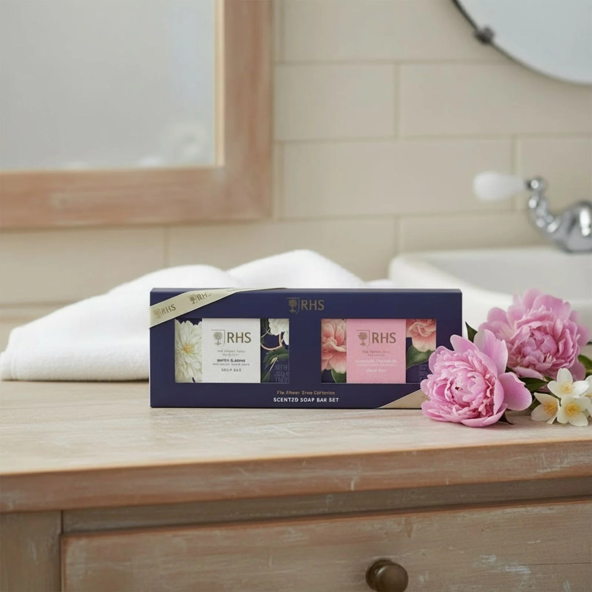 2X200 G SOMERSET RHS Ápoló szett The Flower Show Collection Soap Bar  3 of 3 Ápoló szett The Flower Show Collection Soap Bar