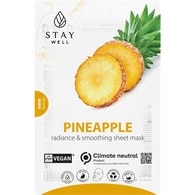 20 G STAY WELL SKIN-CARE Fátyolmaszk Vegan-Pineapple  