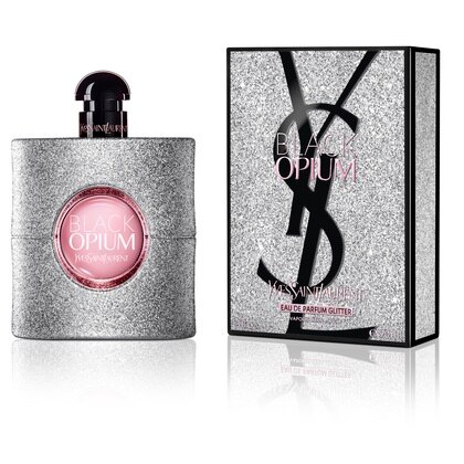 90 ML YVES SAINT LAURENT BLACK OPIUM Black Opium Glitter L’Absolu Eau de Parfum  1 of 5 