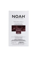 140 ML Noah RICE PROTEINS AND LINSEED OIL Permanent hair colour Vörös sötétszőke 6.66 Hajfesték  1 of 2 