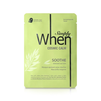 23 GR WHEN Cosmic Calm Soothe Cosmic Calm Soothe Ultra-Soft Cotton Linter Bemliese Arcmaszk  1 of 1 