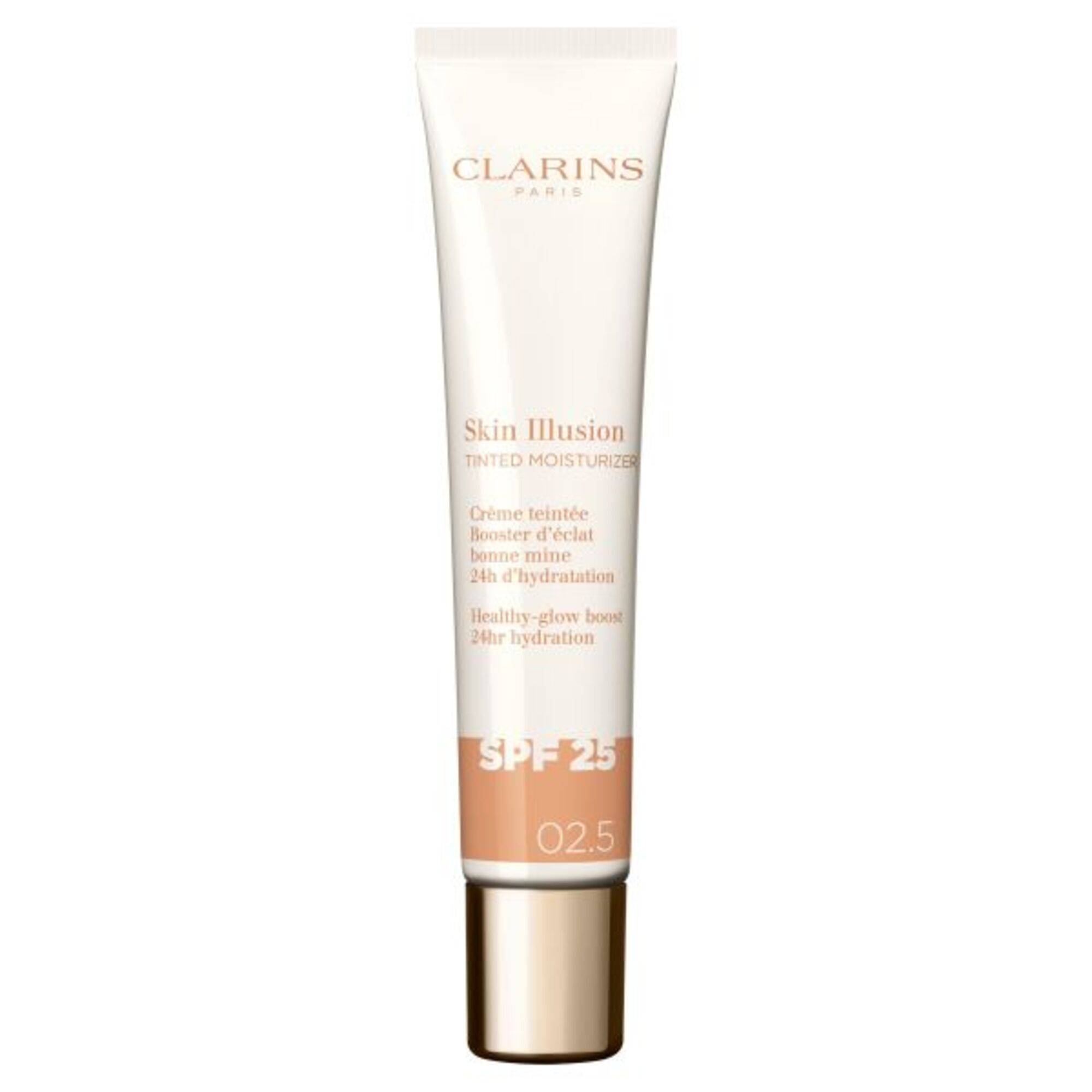 CLARINS Skin Illusion Skin Illusion Tinted Moisturizer SPF25 Színezett hidratáló 1 of 1 Skin Illusion Tinted Moisturizer SPF25 Színezett hidratáló