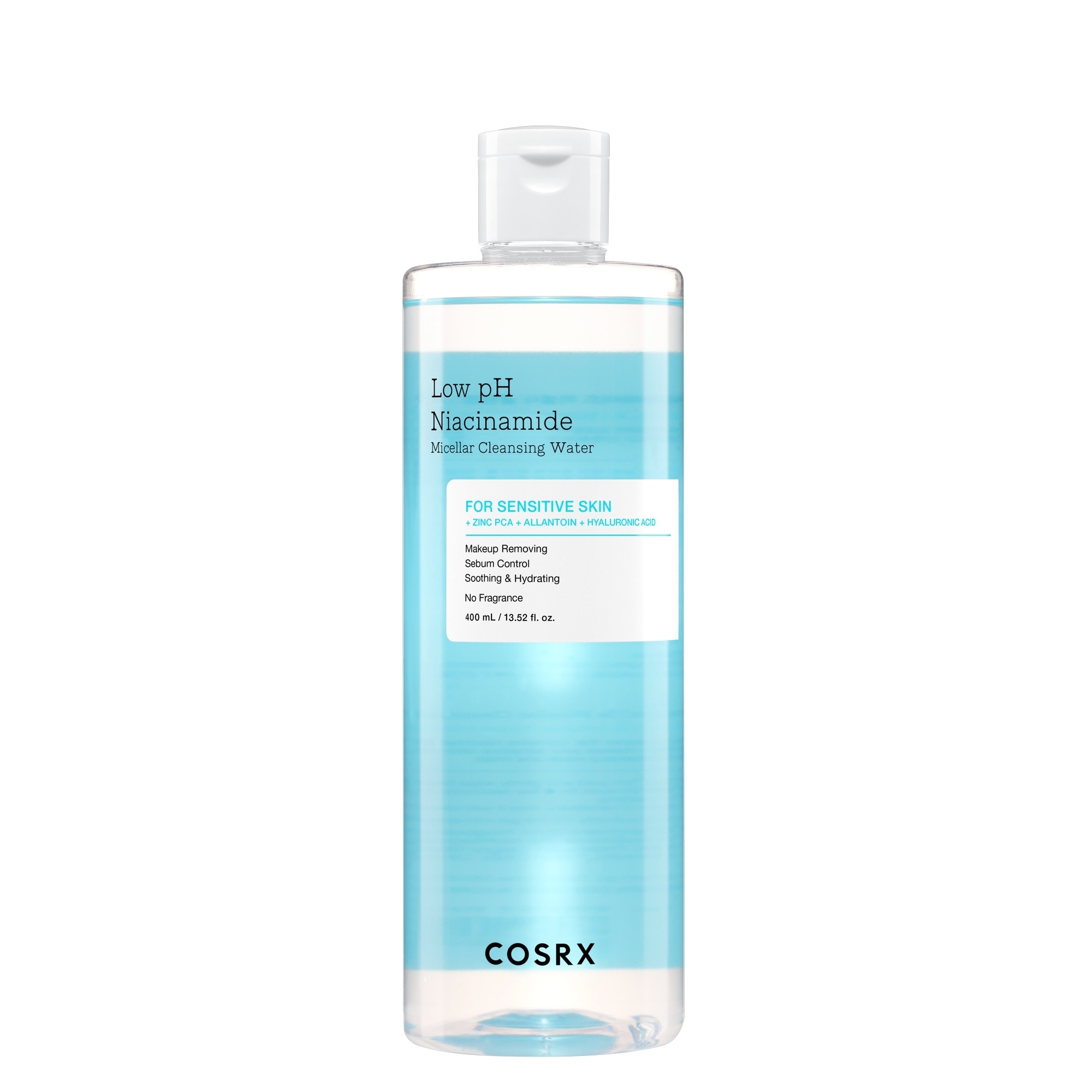 400 ML COSRX SKIN-CARE Micellás víz Low pH Niacinamide 1 of 1 Micellás víz Low pH Niacinamide