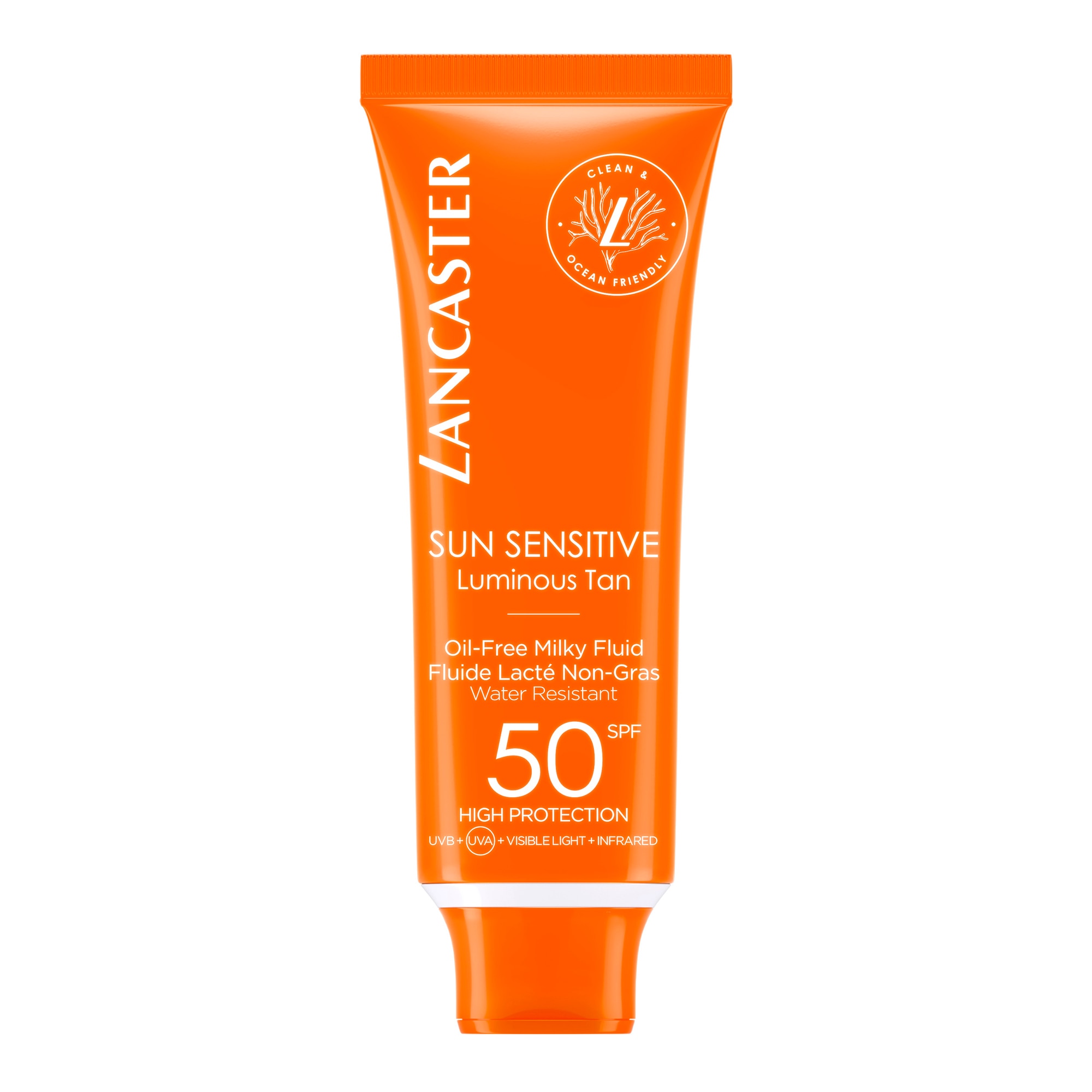50 ML Lancaster Sun Sensitive Sun Sensitive Olajmentes Fényvédő Fluid Arcra SPF50  Sun Sensitive Olajmentes Fényvédő Fluid Arcra SPF50