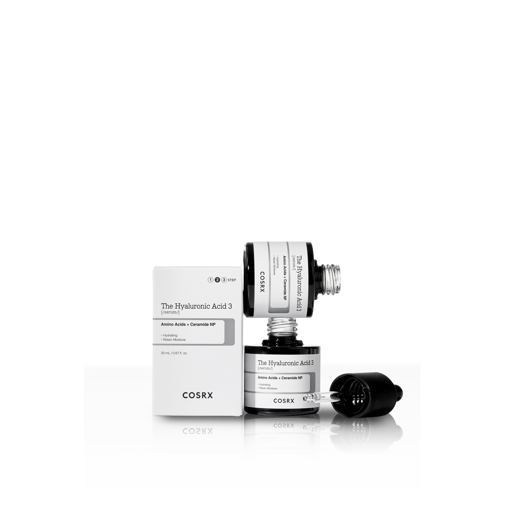 20 ML COSRX SKIN-CARE COSRX The Hyaluronic Acid 3 Serum 3 of 3 COSRX The Hyaluronic Acid 3 Serum