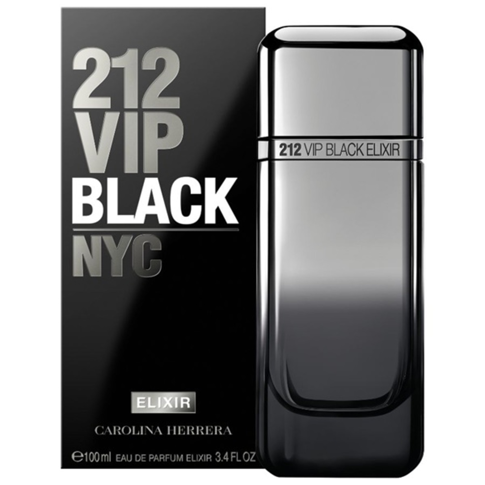 100 ML Carolina Herrera 212 VIP Black 212 VIP Black Elixir Eau De Parfum Elixir 1 of 5