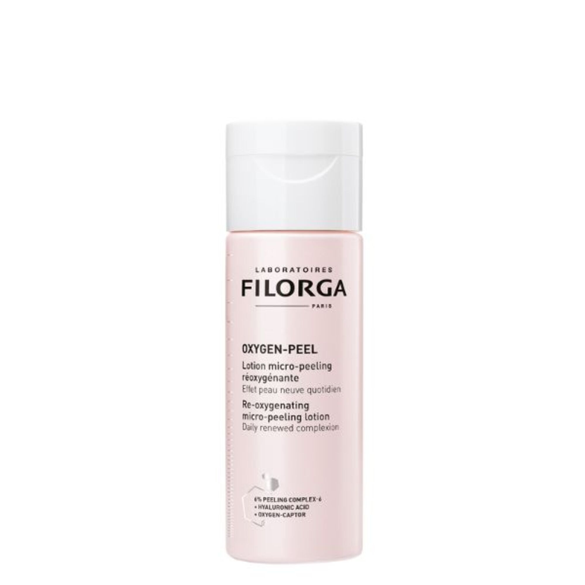 150 ML Filorga Oxygen Oxygen Peel Lotion Mikrohámlasztó tonik 1 of 2