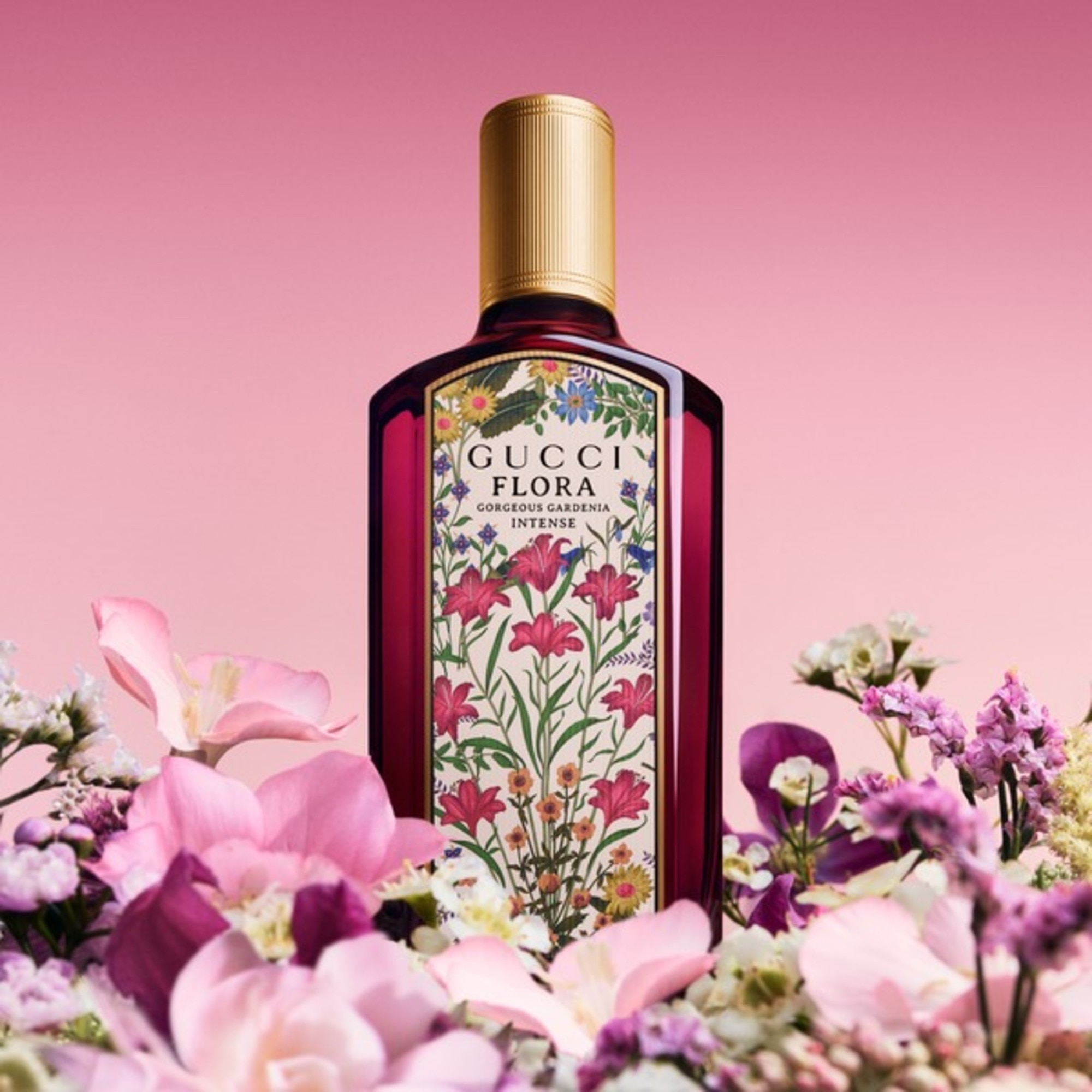 100 ML GUCCI Flora Flora Gorgeous Gardenia Intense Eau De Parfum  1 of 5 