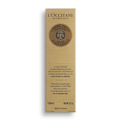 150 ML L Occitane Shea SHEA BUTTER Lábápoló krém  1 of 3 