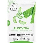 20 G STAY WELL SKIN-CARE Fátyolmaszk Vegan-Aloe 1 of 2 Fátyolmaszk Vegan-Aloe