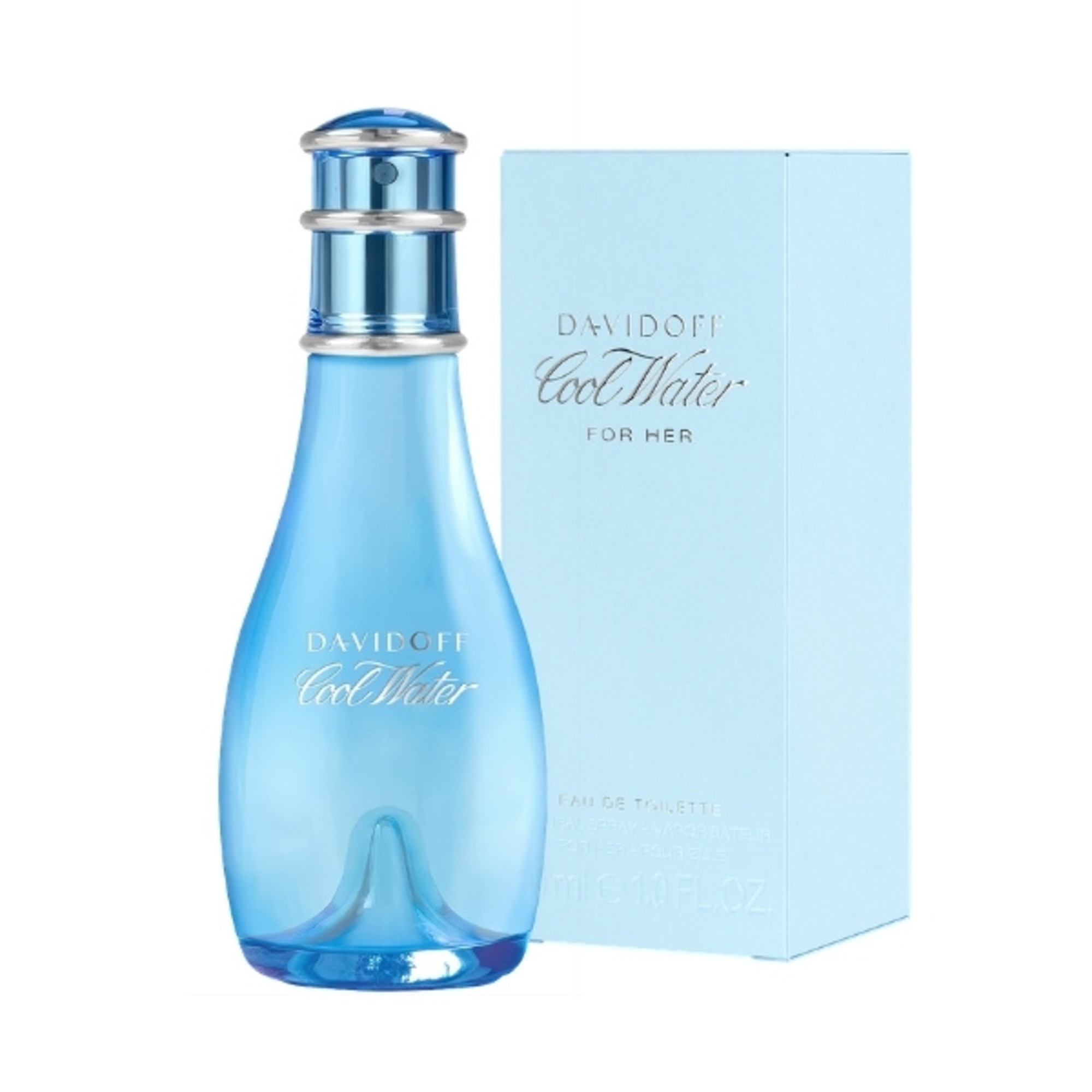 50 ML DAVIDOFF Cool Water Cool Water Woman Eau de Toilette 3 of 3 Cool Water Woman Eau de Toilette