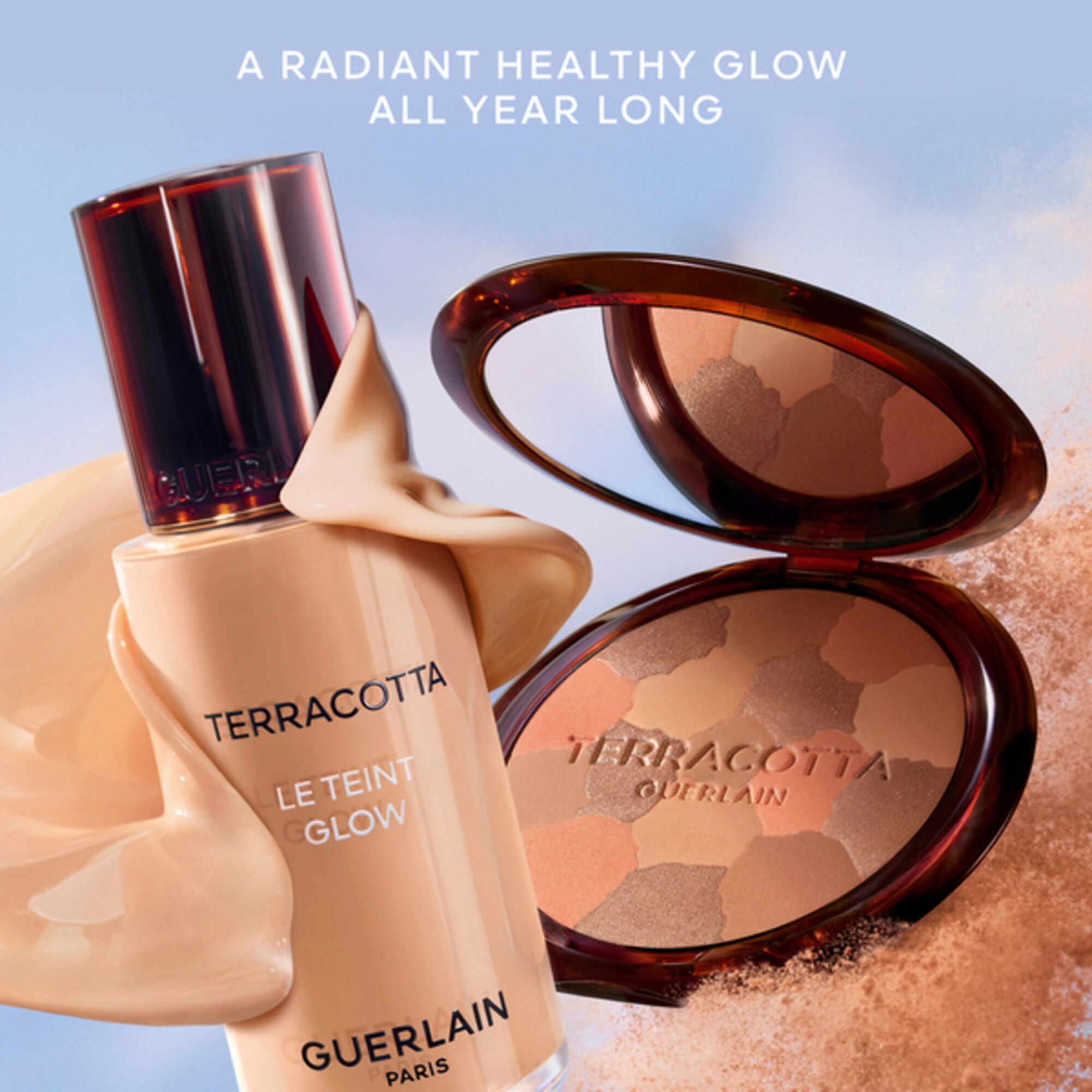 GUERLAIN TERRACOTTA Alapozó Le Teint Glow 1 of 8