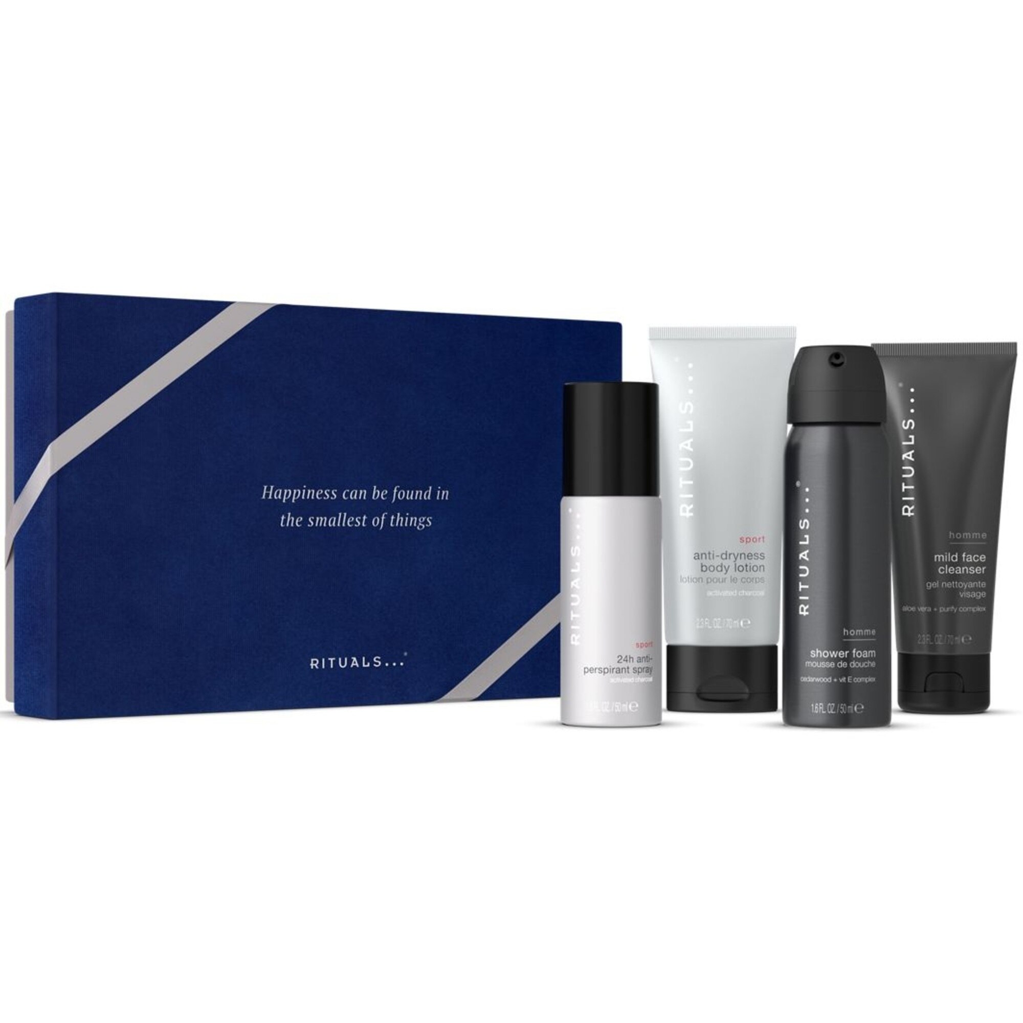 2X50+2X70 ML Rituals Rituals Homme Ápoló szett Rituals Homme SmalL 1 of 6 Ápoló szett Rituals Homme SmalL