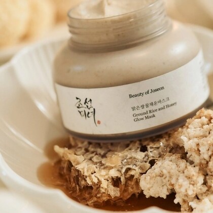 Szájmaszk  Ground Rice Honey Glow Mask