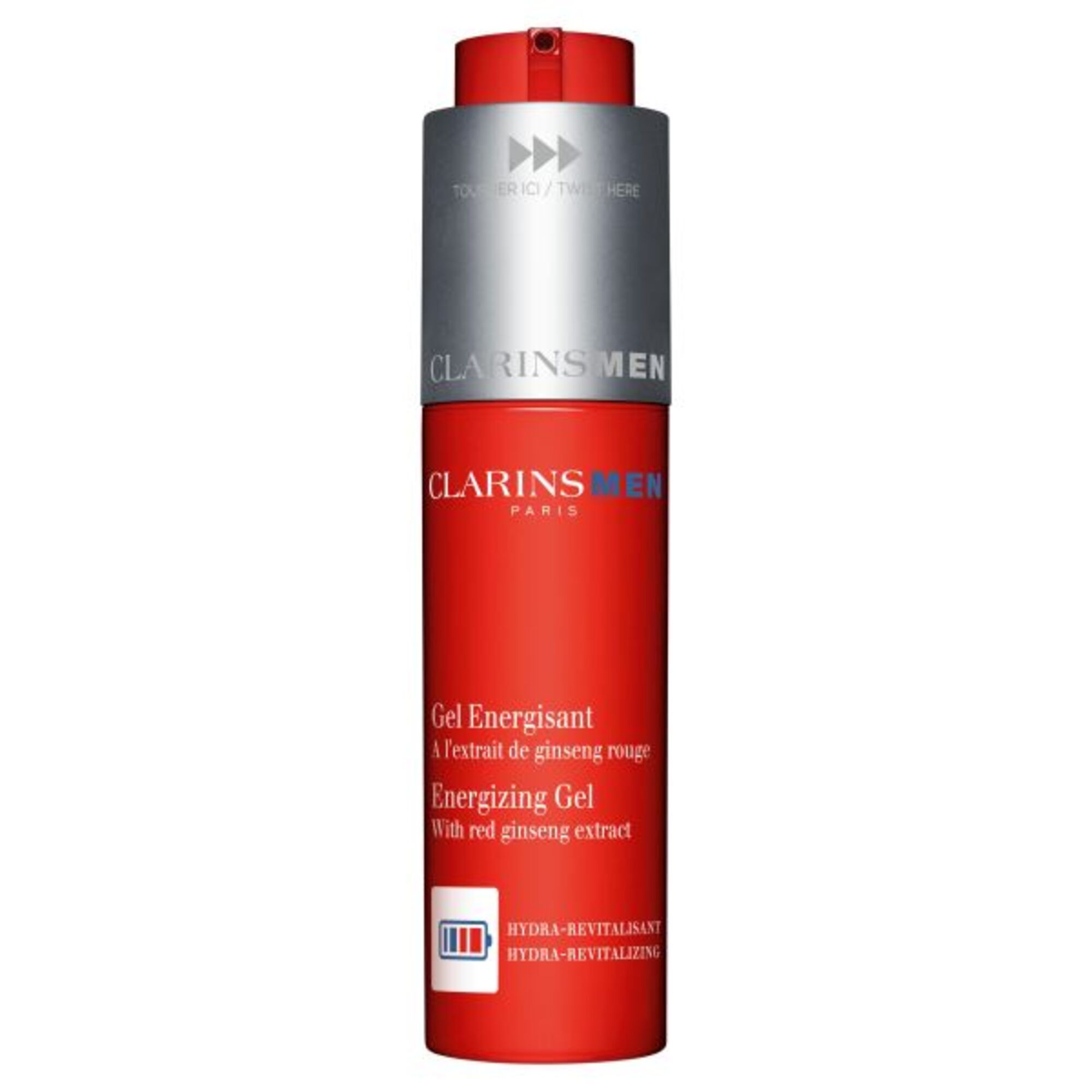 50 ML CLARINS MEN Energizing Gel Energizáló Arcápoló Gél 1 of 3