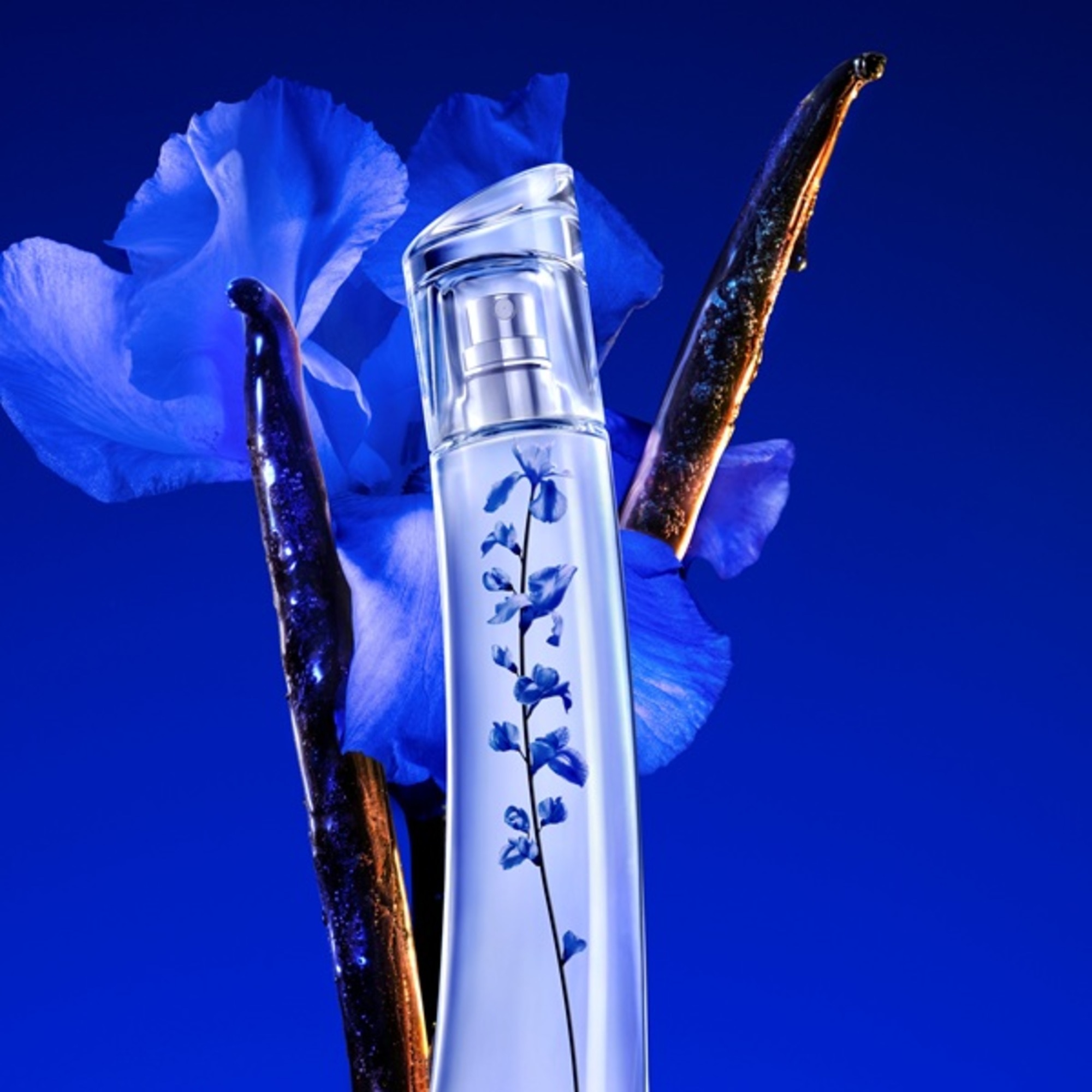 75 ML KENZO Flower by Kenzo Flower Ikebana Indigo Eau de Parfum  1 of 7 